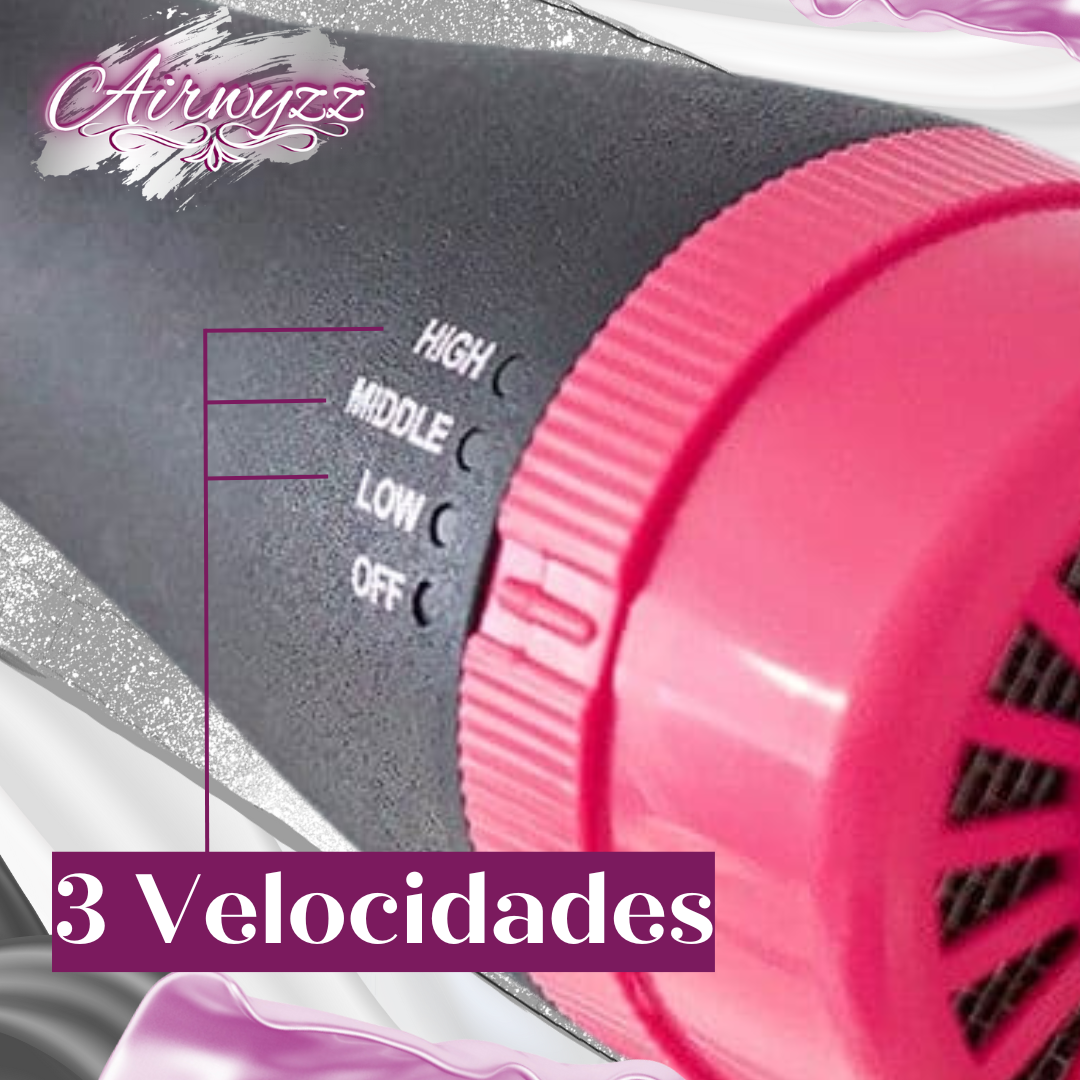 AIRWYZZ Cepillo secador y voluminizador